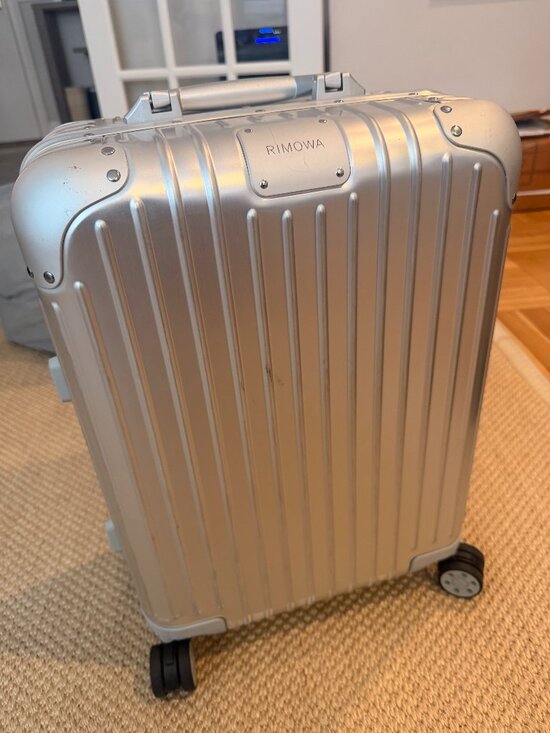 RIMOWA Other - RIMOWA Original Cabin Carry-On Aluminum Suitcase Luggage in Silver